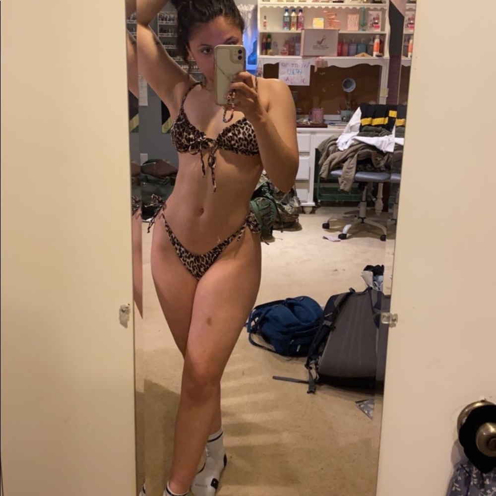 NWT CHEETAH BIKINI